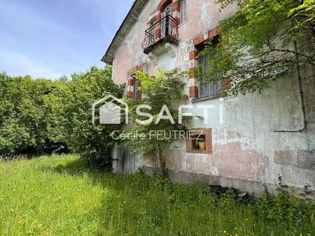 maison à rénover dans un havre de paix