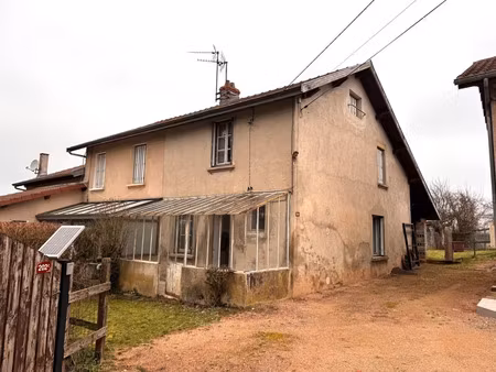 vente maison 3 pièces 68 m² à chassigny-sous-dun (71170)  37 500 €