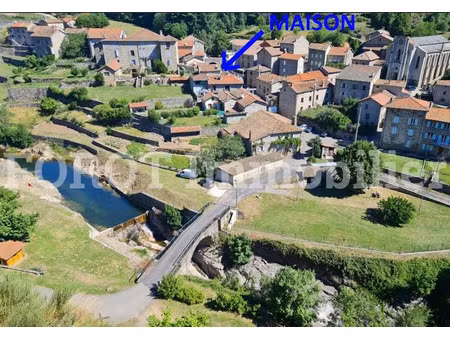 vente maison 4 pièces 65 m² à lachapelle-sous-chanéac (07310)  59 000 €