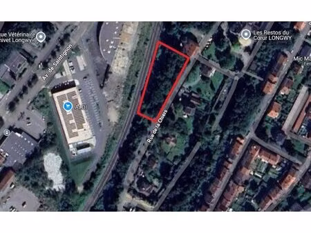 en vente terrain constructible 13 34 ares – 135 000 € |longwy