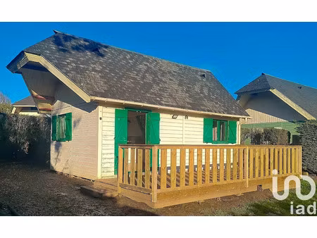 vente chalet 2 pièces 25 m² à saint-andré-d'hébertot (14130)  72 000 €