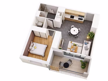 vente appartement 2 pièces 48 m² rodez (12000)