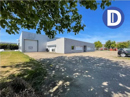 thionville  basse ham  proche a31  locaux d'activites a louer de 730 m² avec pont roulant 