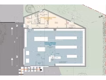 annonce commerce à louer