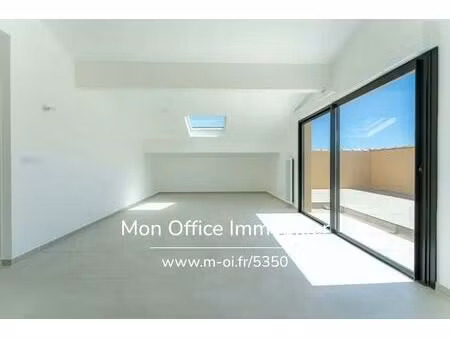 référence : 5350-eth - appartement - 4 pièces - 100m2 - duplex - terrasse 50m2 - garage -.