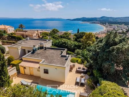 villa d'architecte vue mer