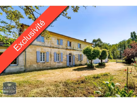 demeure à vendre 7 pièces 184 m² - lalande-de-pomerol (33) - 379 000€