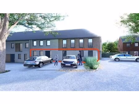 bel appartement 2 chambres rez+jardin  peb a+