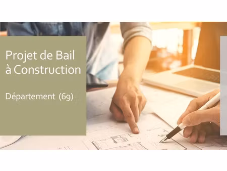 vente terrain 1500 m² à belleville (69220)  200 000 €