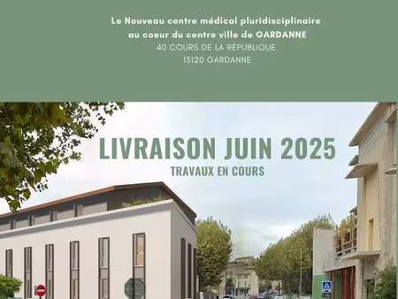 location locaux professionnels 45 m² à gardanne (13120)  860 €