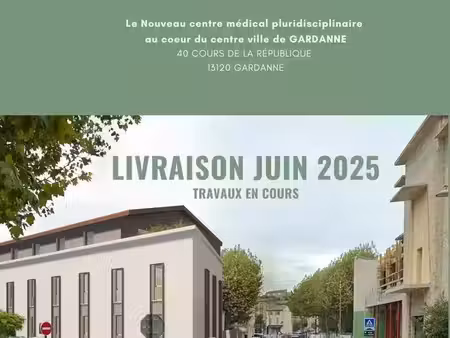 location bureau 45 m² à gardanne (13120)