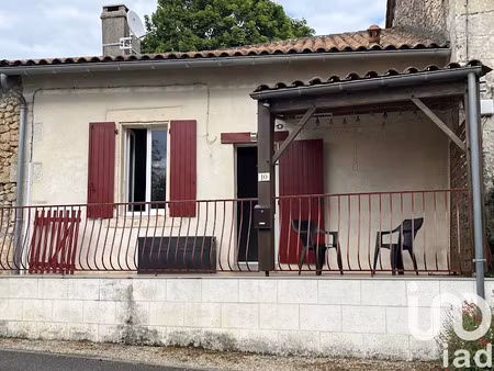 vente maison 2 pièces 30 m² à rioux-martin (16210)  39 000 €