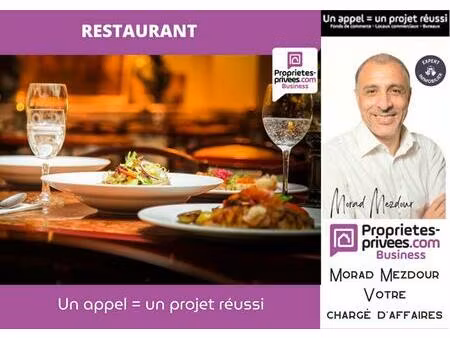 roubaix 59100 - restaurant avec terrasse 80 m2