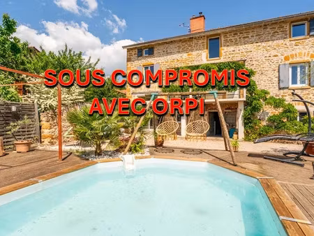 vente maison 7 pièces 278 m² à saint-germain-nuelles (69210)  595 000 €