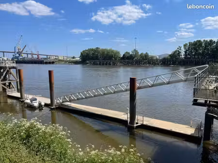 location places de pontons au pied du pont de cheviré (6m à 8 5m)  à partir de 150 ht/mois