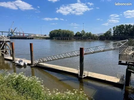 location places de pontons au pied du pont de cheviré (6m à 8 5m)  à partir de 150/mois
