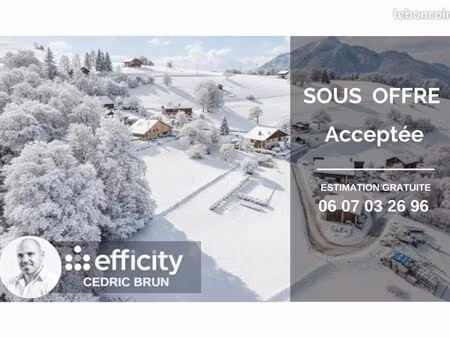 terrain 2 843 m² mont saxonnex