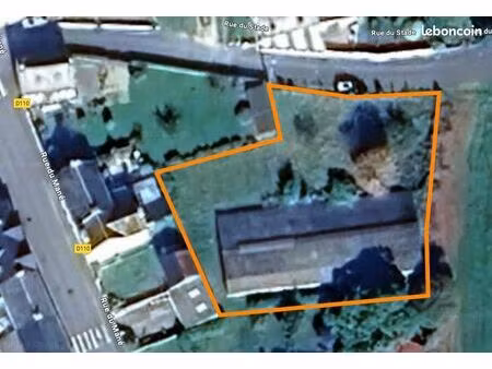 terrain avec poulailler industriel 1200m2