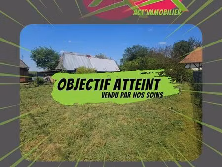 terrain 855 m² fouqueville