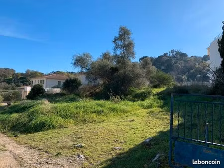 terrain constructible a vendre - vallauris