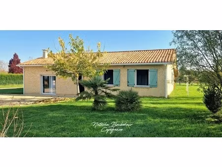 maison contemporaine plain-pied à st-agne  143 m2  5 chambres  garage + grand terrain