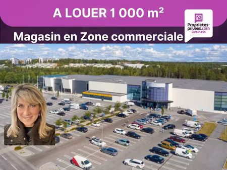 saint bonnet de mure - rn6 -local commercial 1.180 m²  parking