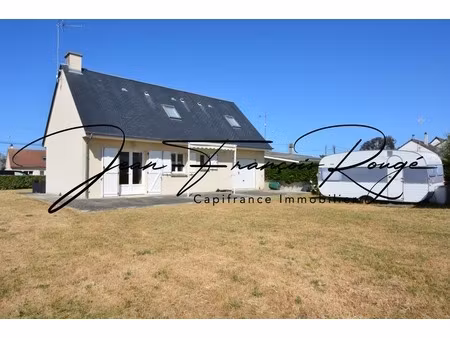 saint-germain sur ay plage  à 550 mètres de la plage  maison de 80 m² avec vie de plain-pi