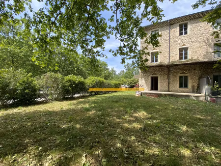 montboucher sur jabron. appartement t4 à vendre  avec jardin