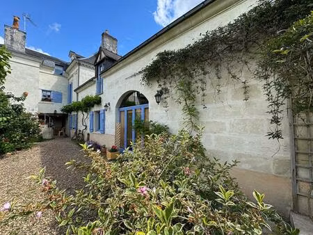 exclusivité a vendre longère restaurée chouze sur loire 37140 - 6 pièces - 236 m2