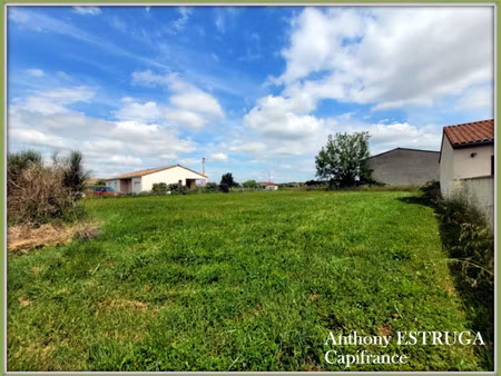 terrain viabilisé à vendre saint clar de riviere (31)