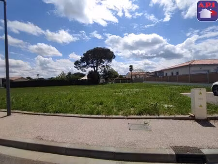 vente terrain 630 m² cazères (31220)