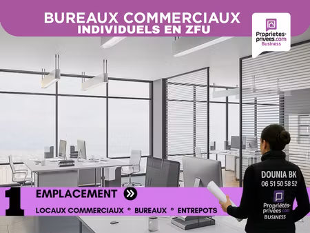 pusieurs surfaces / bureaux à louer  disponibilité immédiate