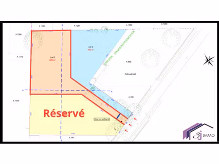 terrain montaigut sur save 900 m2