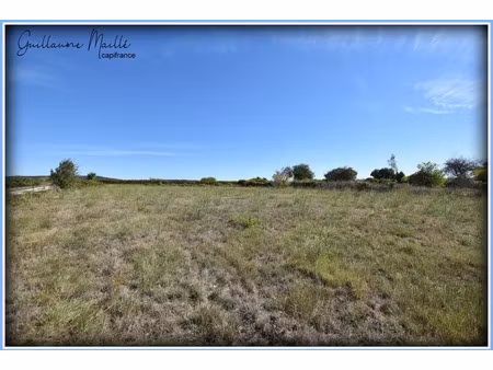 vente terrain 5970 m² à roujan (34320)  9 500 €