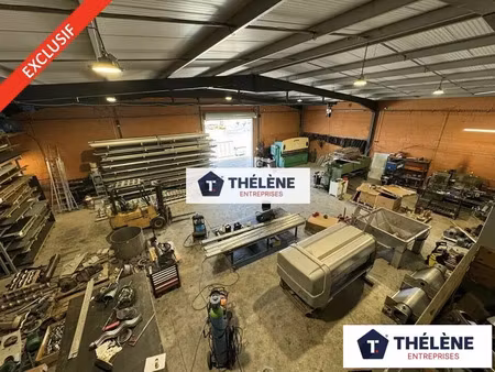 v9623 - saint thibery - a vendre - entrepot 600 m²