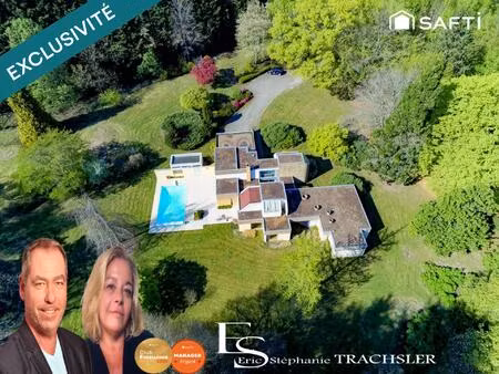 maison d’architecte d’exception – 304 m² habitables sur 2 7 ha arborés – changé (72560)  a