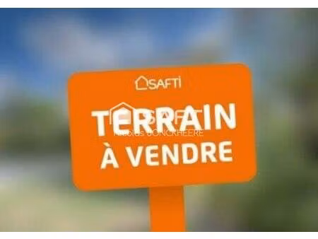 terrain borné non viabilisé