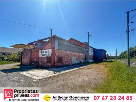 entrepôt châtres sur cher 1080 m2