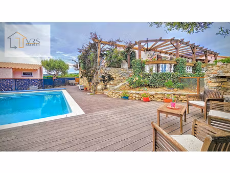 nouveauté - villa t5 de 132 5 m2 avec piscine et terrain 100