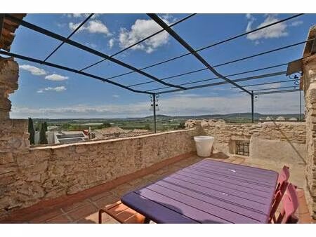 charmante maison de village  terrasse sur le toit  vue sur v