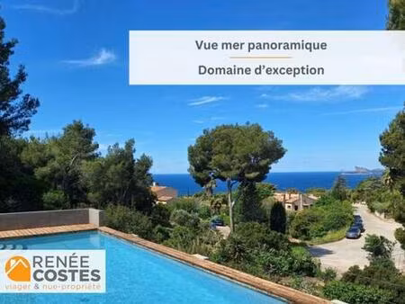 vente en nue propriété - f78-h68 ans - st cyr sur mer (83270)
