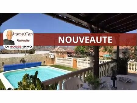 nouveaute par l'agence immo cap avec nathalie - gran canaria - villa independante de 314m2