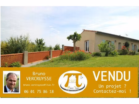 vente maison 4 pièces 105 m² le faget (31460)