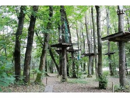 limoges - parc de loisirs : activité accrobranche sur 1 5 hect