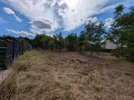 terrain à vendre à nanteuil-lès-meaux (77100) 798 m² viabilisé exposition plein sud
