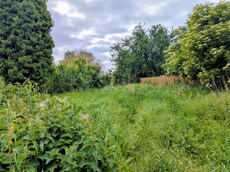 lormaison : terrain à bâtir de 1234m2 en vente