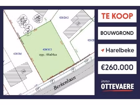 grond te koop in harelbeke