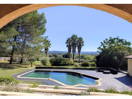 proche sommieres vue dominante exceptionnelle villa 130 m2 