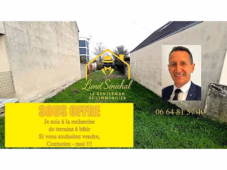 vente terrain 264 m² à le mans (72000)  33 990 €