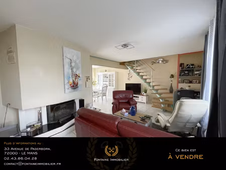 à savigné-l'évêque (72)  maison en vente avec 3 chambres